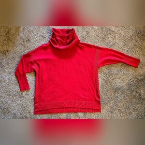 FRENCH CONNECTION Red Turtleneck Top